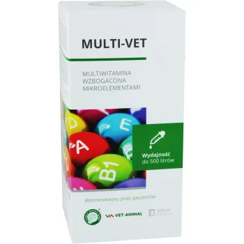 VET-ANIMAL Multi-Vet multiwitamina dla gołębi 500ml